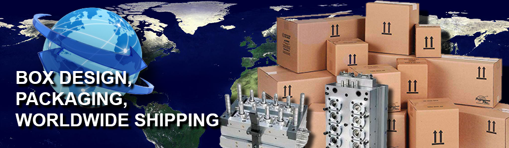 Box Design, Packaging, Worldwide shipping